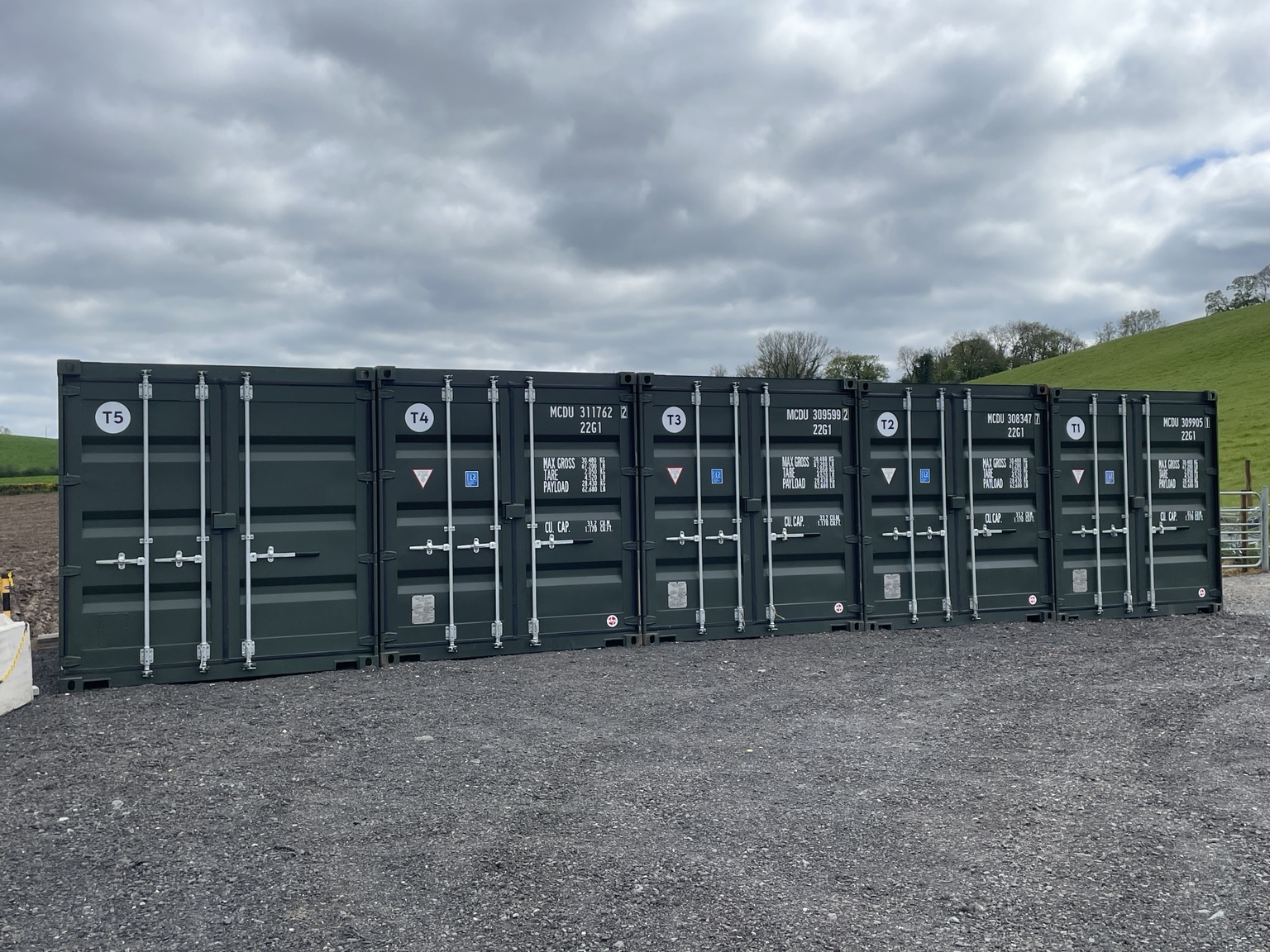 Outdoor storage units near Belfast and Carryduff